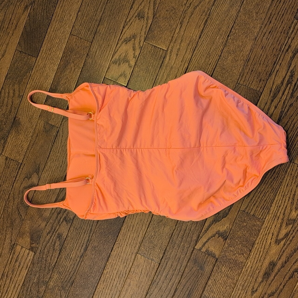 La Blanca Orange One-Piece Swimsuit - Picture 2 of 4